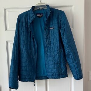 Patagonia Men's Charcoal Puffer Jacket